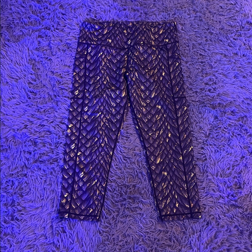 Constantly Varied Gear Blue and Gold Leggings